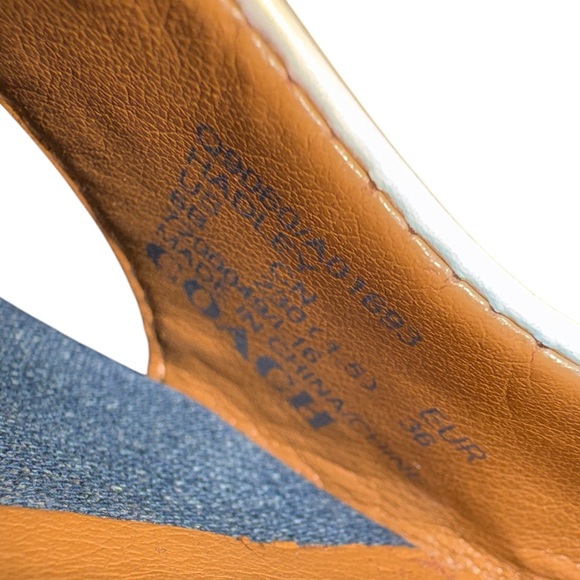 Coach Hadley Espadrille Wedge Sandals Women's 6B - Picture 9 of 10